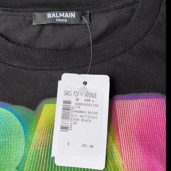 NEW Balmain T- Shirt - Picture 4 of 12